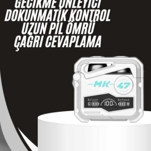 Gecikme Önleyici Oyuncu Kulaklığı Bluetooth Bağlantılı ANC Özelliği 5.0 Bluetooth