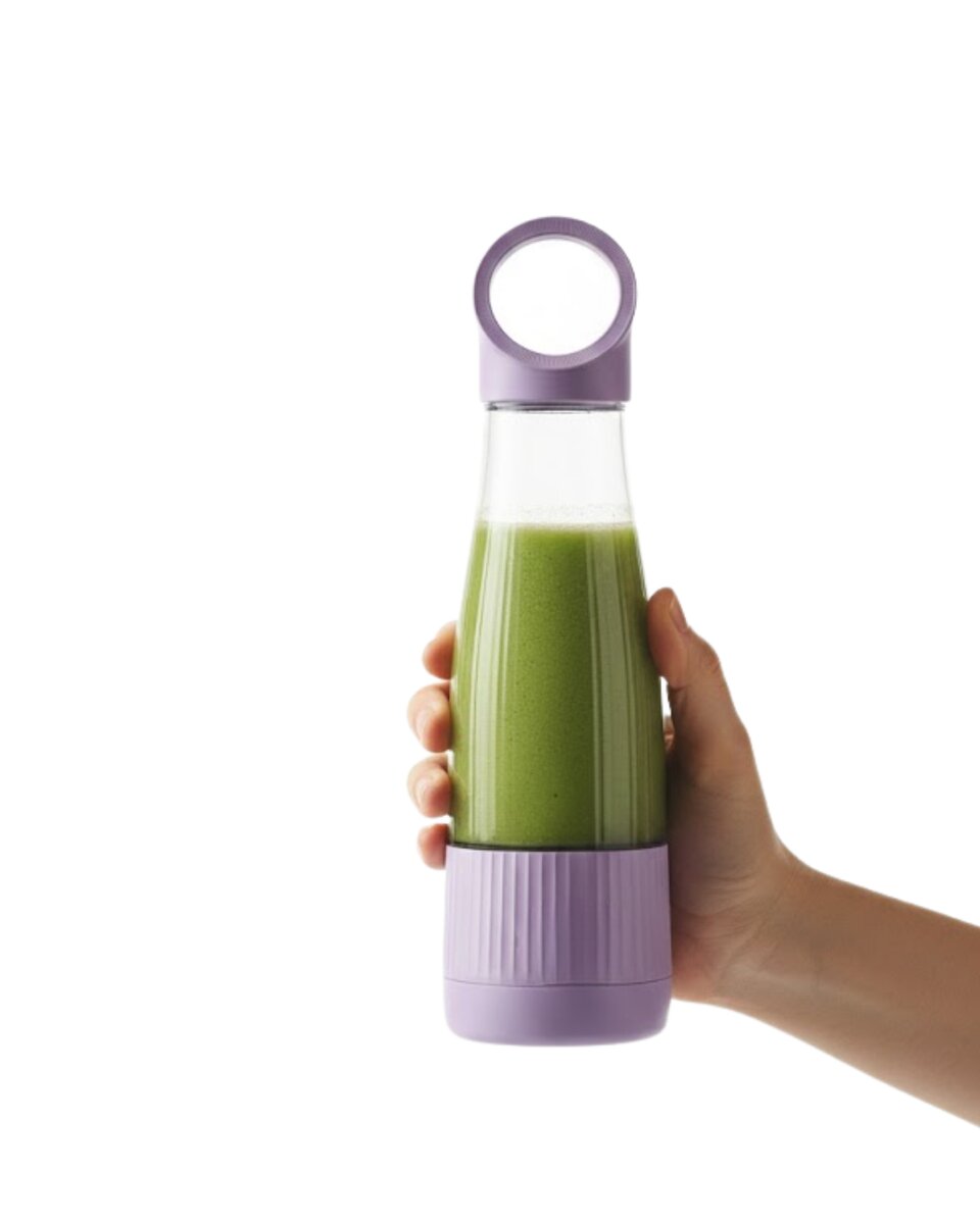 Ev Ofis ve Seyahat İçin Taşınabilir Smoothie Blender 2 Ev Ofis ve Seyahat İçin Taşınabilir Smoothie Blender - Görsel 2