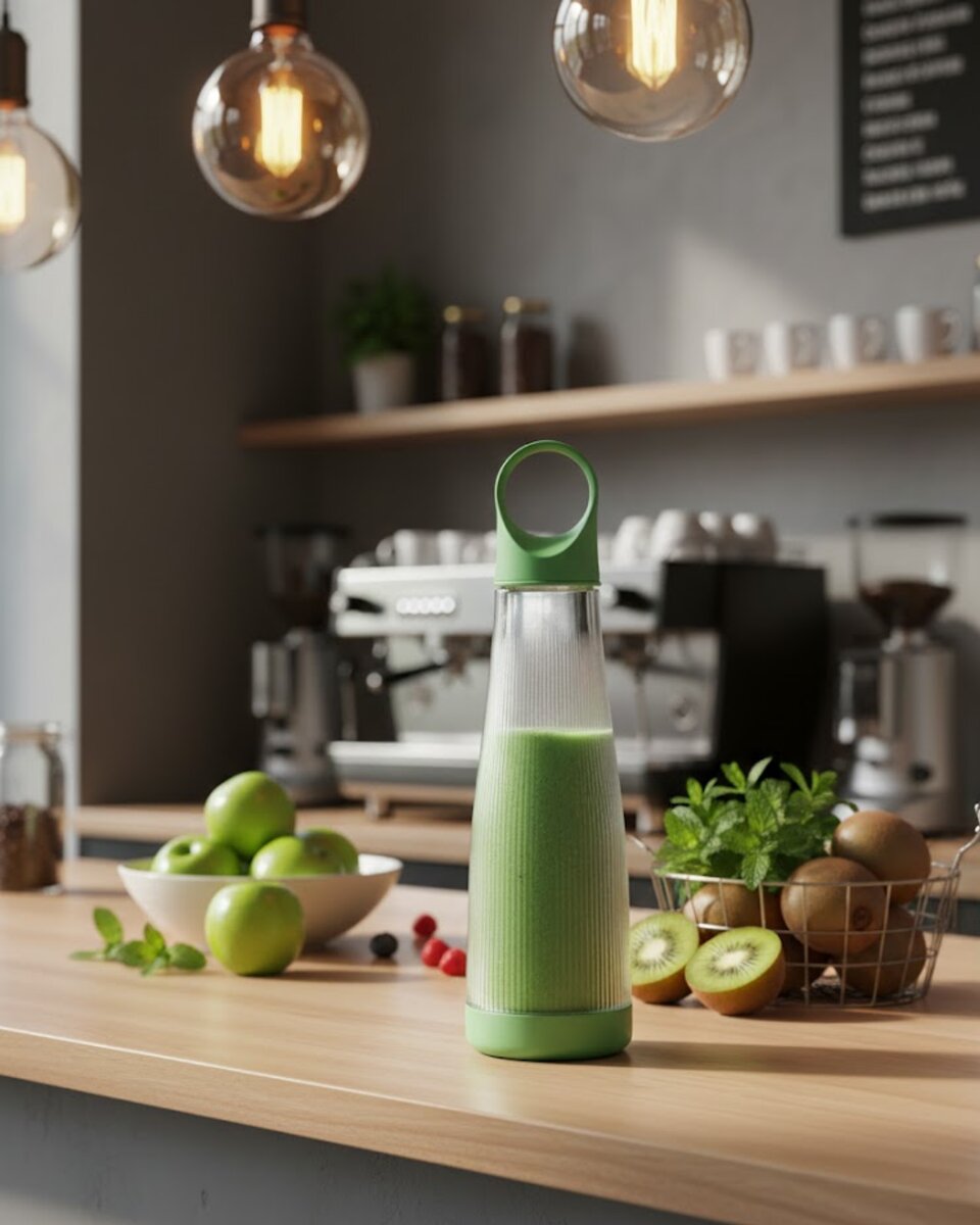 Sağlıklı İçecekler İçin Kompakt USB Şarjlı Blender 1 Sağlıklı İçecekler İçin Kompakt USB Şarjlı Blender