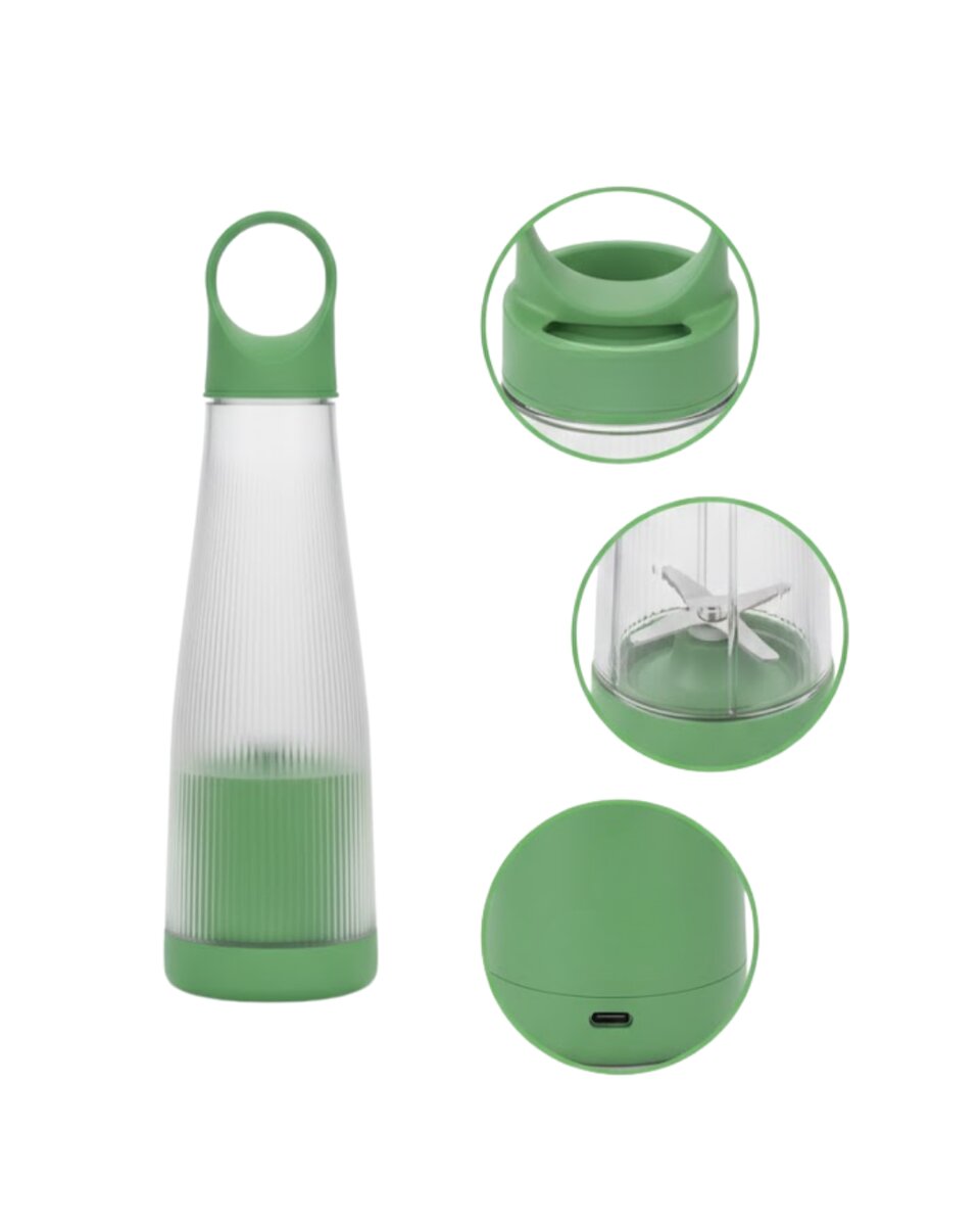 Sağlıklı İçecekler İçin Kompakt USB Şarjlı Blender 2 Sağlıklı İçecekler İçin Kompakt USB Şarjlı Blender - Görsel 2
