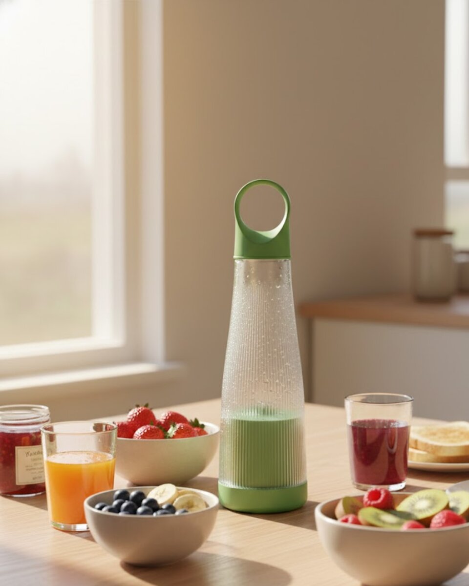 Günlük Smoothie ve Shake İçin USB Şarjlı Taşınabilir Blender 1 Günlük Smoothie ve Shake İçin USB Şarjlı Taşınabilir Blender