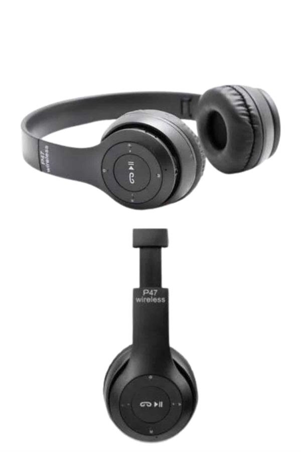 Wireless 5.0 Bluetooth Kablosuz Kulaklık ANC Özellikli Kulak Üstü Ayarlanabilir 3 Wireless 5.0 Bluetooth Kablosuz Kulaklık ANC Özellikli Kulak Üstü Ayarlanabilir - Görsel 3