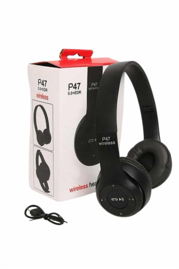 Wireless 5.0 Bluetooth Kablosuz Kulaklık ANC Özellikli Kulak Üstü Ayarlanabilir 4 Wireless 5.0 Bluetooth Kablosuz Kulaklık ANC Özellikli Kulak Üstü Ayarlanabilir - Görsel 4