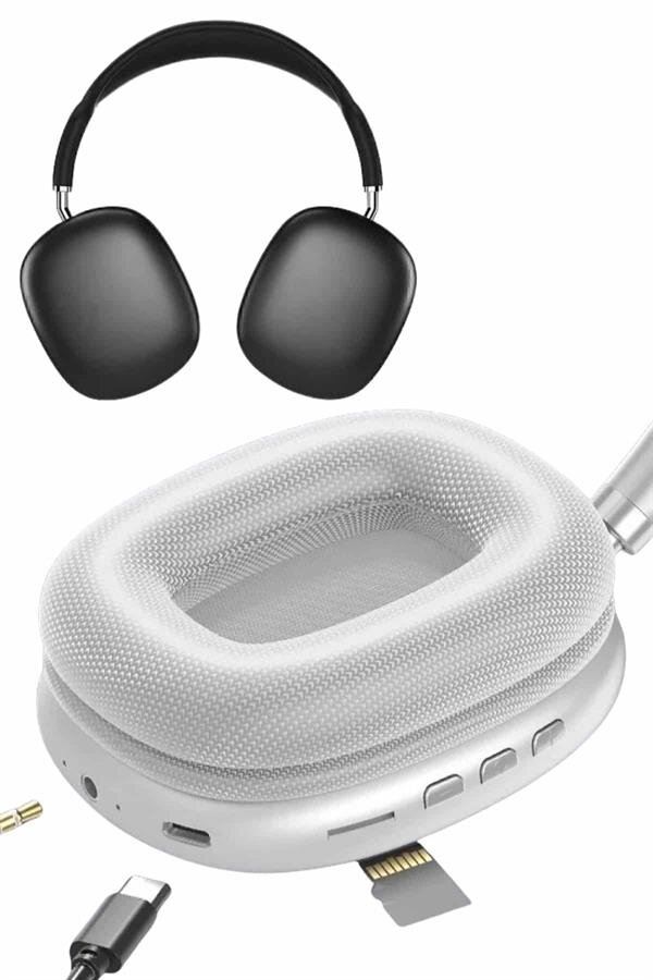 Yeni Nesil Bluetooth Kulaklık Kulak Üstü ANC Özelliği Yüksek Ses Kaliteli 4 Yeni Nesil Bluetooth Kulaklık Kulak Üstü ANC Özelliği Yüksek Ses Kaliteli - Görsel 4