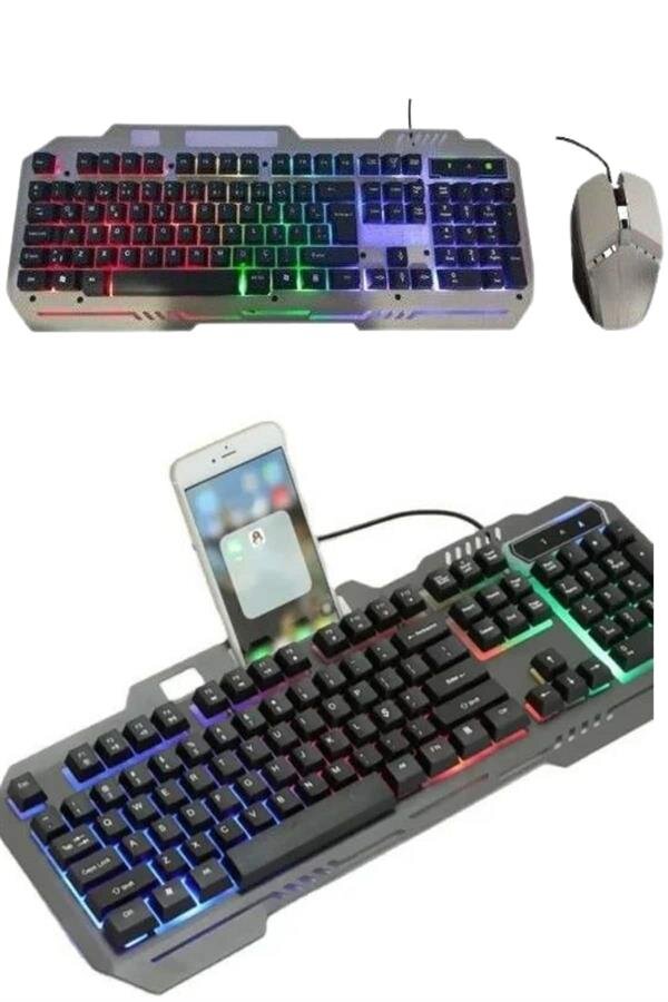 Gaming Oyuncu Klavyesi Led Aydınlatmalı Mekanik Hisli 4 Gaming Oyuncu Klavyesi Led Aydınlatmalı Mekanik Hisli - Görsel 4