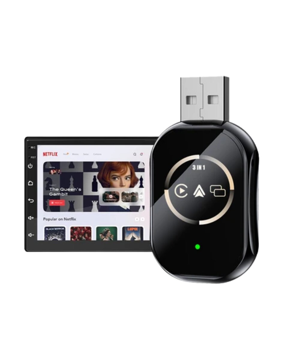 Kablosuz CarPlay ve Android Auto Adaptörü Tak Çalıştır Kullanım 3 Kablosuz CarPlay ve Android Auto Adaptörü Tak Çalıştır Kullanım - Görsel 3