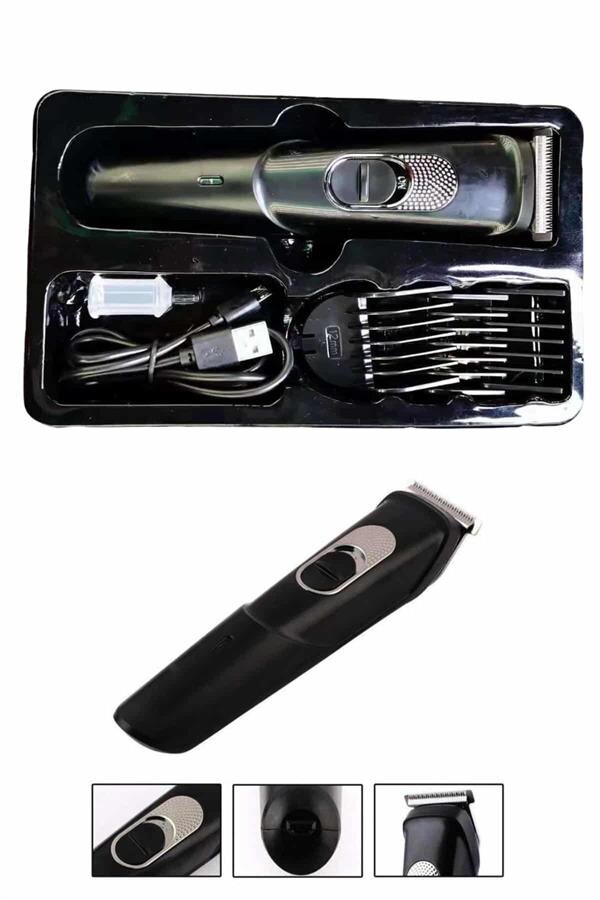 Pro Şarjlı Saç Sakal Tıraş Makinesi Ense Kesme Makinesi Lazer Öncesi Kısaltma 1 Pro Şarjlı Saç Sakal Tıraş Makinesi Ense Kesme Makinesi Lazer Öncesi Kısaltma