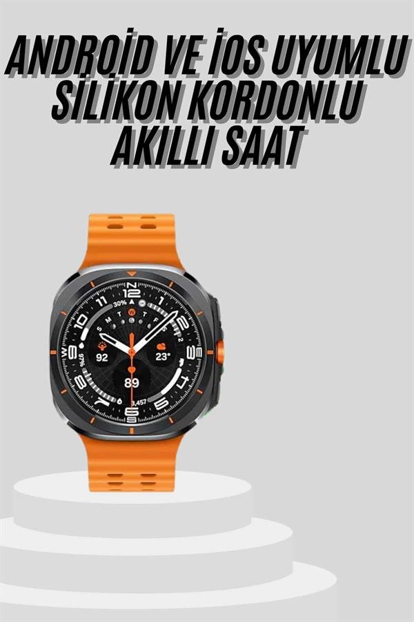 Yeni Nesil Çağrı Cevaplayabilen 47 MM Titreşimli Çok Fonksiyonlu Akıllı Saat 2 Yeni Nesil Çağrı Cevaplayabilen 47 MM Titreşimli Çok Fonksiyonlu Akıllı Saat - Görsel 2