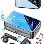 Yeni Nesil Kablosuz Kulaklık Aynalı Powerbank Özellikli Bluetooth Bağlantılı Dijital Göstergeli