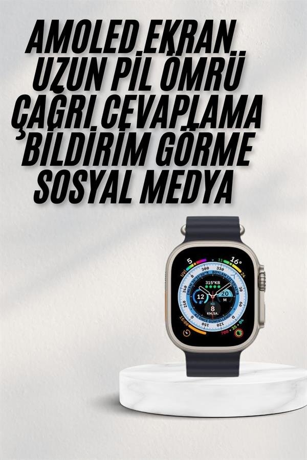 2025 Yeni Model Akıllı Saat Android ve İOS Uyumlu Çağrı Cevaplama 1 2025 Yeni Model Akıllı Saat Android ve İOS Uyumlu Çağrı Cevaplama