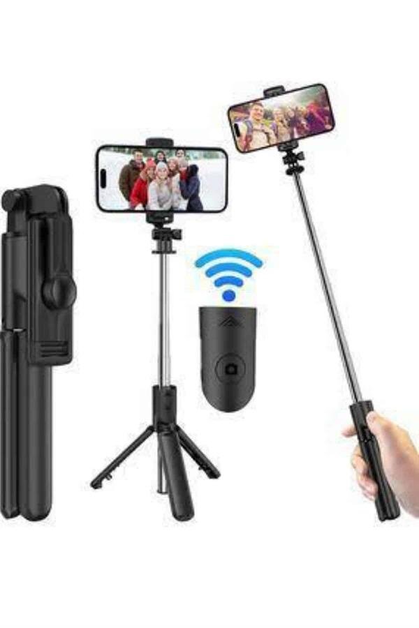 Cep Telefonu Tripod Standı Manyetik Selfie Sopa Bluetooth Uzaktan Kumandalı 3 Cep Telefonu Tripod Standı Manyetik Selfie Sopa Bluetooth Uzaktan Kumandalı - Görsel 3