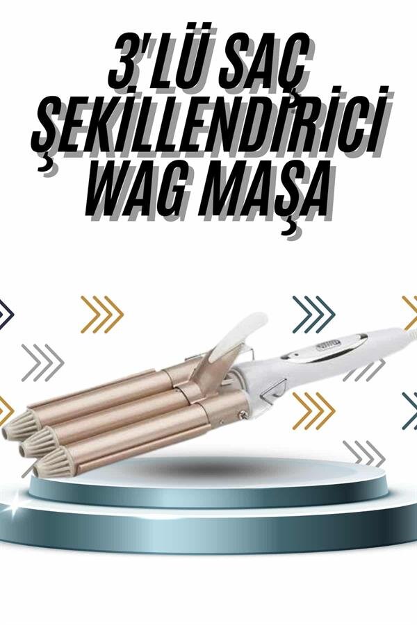 Wag Maşa Profesyonel Saç Şekillendirici İyon Özellikli Isı Kademeli 2 Wag Maşa Profesyonel Saç Şekillendirici İyon Özellikli Isı Kademeli - Görsel 2