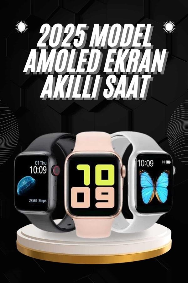 Arama Cevaplayabilen Akıllı Saat Bluetooth Bağlantılı Sosyal Medya Girişli 2 Arama Cevaplayabilen Akıllı Saat Bluetooth Bağlantılı Sosyal Medya Girişli - Görsel 2