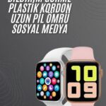 Yeni Model Akıllı Saat Dokunmatik Ekran Unisex Amoled Ekran 44 mm