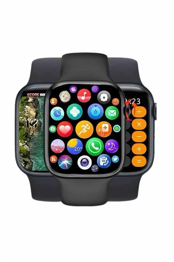 Akıllı Saat Uyku ve Sağlık Takibi Arama Cevaplama 44 MM Amoled Ekran 3 Akıllı Saat Uyku ve Sağlık Takibi Arama Cevaplama 44 MM Amoled Ekran - Görsel 3
