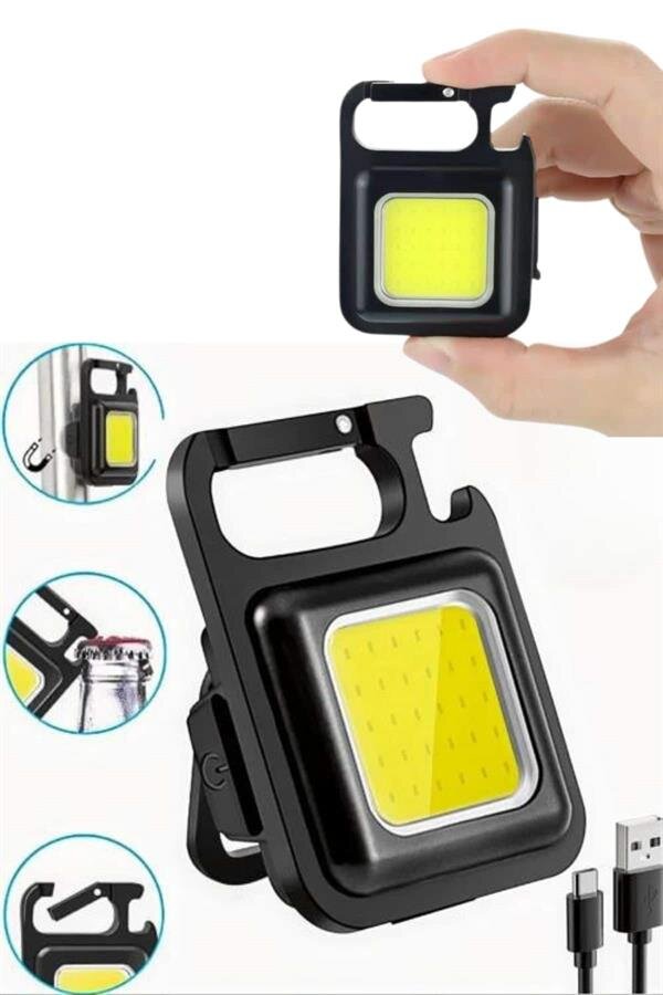Mıknatıslı Parlak Led Işık 3 Fonksiyonlu Şarj edilebilir Ledli Mini Taşınabilir 3 Mıknatıslı Parlak Led Işık 3 Fonksiyonlu Şarj edilebilir Ledli Mini Taşınabilir - Görsel 3