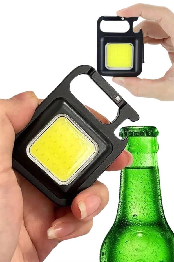 Işıldak USB Şarjlı Cep El Feneri Taşınabilir Mini Led Işık Çok Fonksiyonlu 3 Işıldak USB Şarjlı Cep El Feneri Taşınabilir Mini Led Işık Çok Fonksiyonlu - Görsel 3