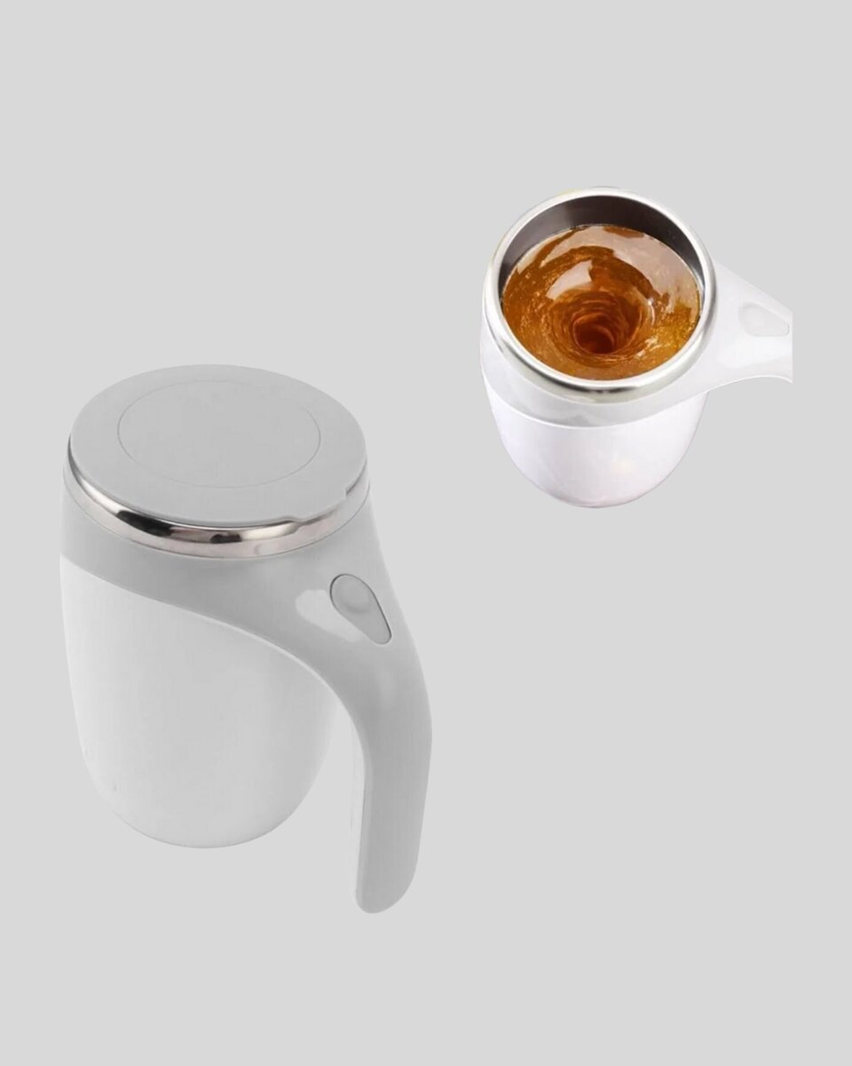 Paslanmaz Çelik Şarjlı Karıştırma Kupa – Otomatik Manyetik Blender Fincan 2 Paslanmaz Çelik Şarjlı Karıştırma Kupa – Otomatik Manyetik Blender Fincan - Görsel 2