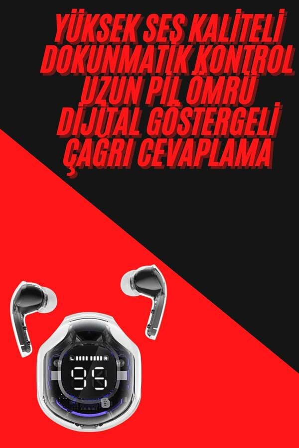 Yeni Nesil Ultrapods Pro Bluetooth Kulaklık Extra Bass Yüksek Mikrofon Kalitesi 2 Yeni Nesil Ultrapods Pro Bluetooth Kulaklık Extra Bass Yüksek Mikrofon Kalitesi - Görsel 2