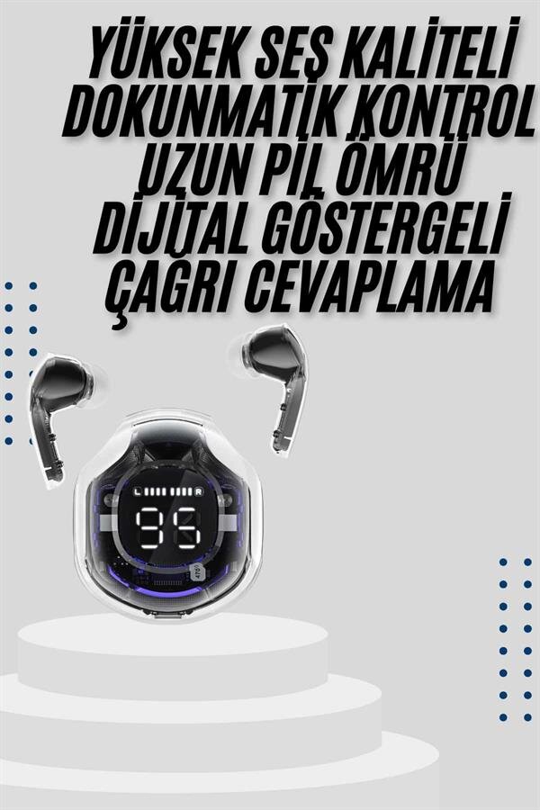 2025 Model Kablosuz Bluetooth Kulaklık ANC ENC Destekli HİFİ Stereo 1 2025 Model Kablosuz Bluetooth Kulaklık ANC ENC Destekli HİFİ Stereo