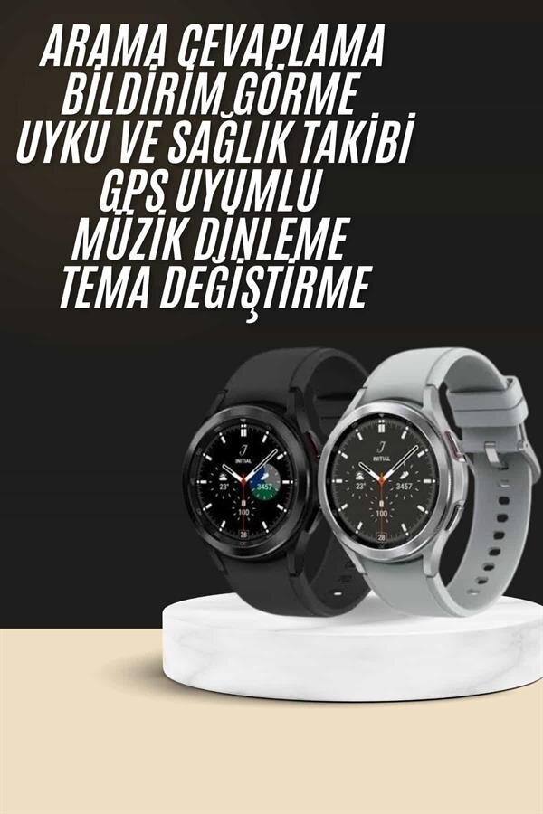 Yeni Nesil Akıllı Saat Çağrı Cevaplayabilen Plastik 47 Mm Uyumlu Kordon 1 Yeni Nesil Akıllı Saat Çağrı Cevaplayabilen Plastik 47 Mm Uyumlu Kordon