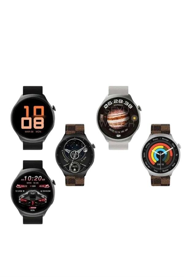 Yeni Nesil Akıllı Saat Çağrı Cevaplayabilen Plastik 47 Mm Uyumlu Kordon 3 Yeni Nesil Akıllı Saat Çağrı Cevaplayabilen Plastik 47 Mm Uyumlu Kordon - Görsel 3