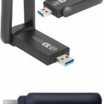 Wifi Alıcı Dual Band Usb 3.0 Adaptör Kablosuz Windows 7/8/10/11