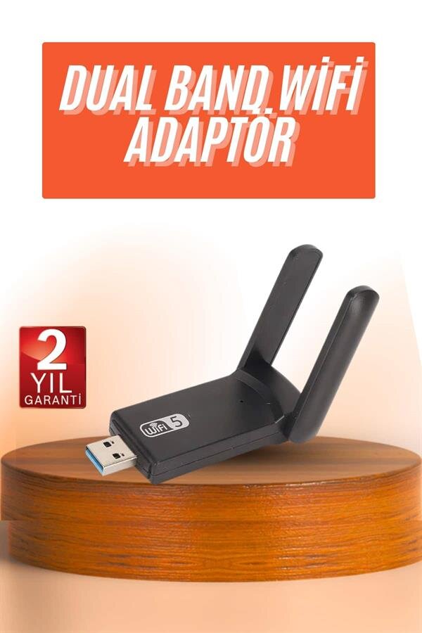Wifi Alıcı Dual Band Usb 3.0 Adaptör Kablosuz Windows 7/8/10/11 2 Wifi Alıcı Dual Band Usb 3.0 Adaptör Kablosuz Windows 7/8/10/11 - Görsel 2