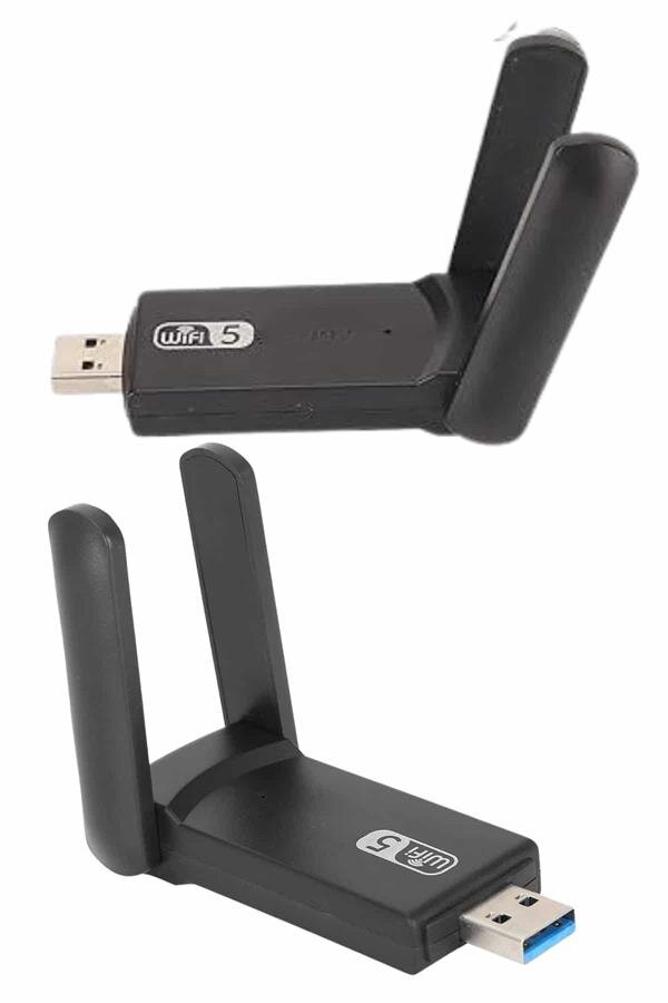 Wifi Alıcı Dual Band Usb 3.0 Adaptör Kablosuz Windows 7/8/10/11 4 Wifi Alıcı Dual Band Usb 3.0 Adaptör Kablosuz Windows 7/8/10/11 - Görsel 4