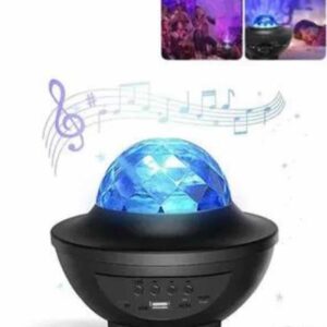 Masa ve Gece Lambası Renkli Projektör Işıklı Disko Topu Bluetooth Hoparlör
