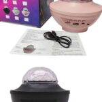 Dönen Işıklı Disko Topu Projektör Müzik Çalarlı Disco Speaker