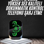 Yeni Nesil Bluetooth Kulaklık Çağrı Cevaplayabilen Dijital Göstergeli Powerbankli