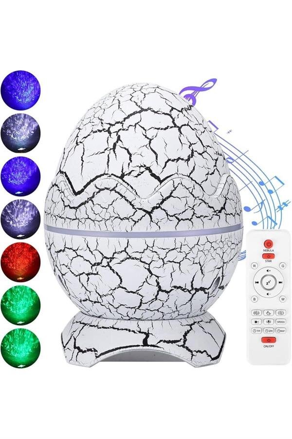 Gece Lambası Yumurta Işık Speaker Yeni Nesil Dinozor Yumurtası Görünümlü 4 Gece Lambası Yumurta Işık Speaker Yeni Nesil Dinozor Yumurtası Görünümlü - Görsel 4