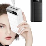 50.000 Mah Powerbank Turbo Hızlı Led Göstergeli Android İOS Uyumlu Taşınabilir Askılı