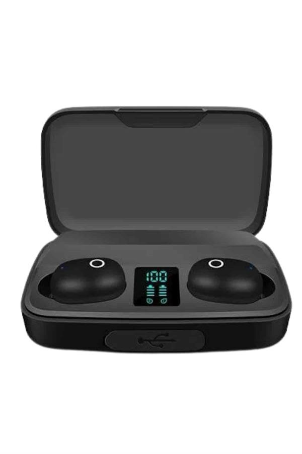 Kablosuz Bluetooth Kulaklık Android ve İOS Uyumlu Led Göstergeli Powerbankli 4 Kablosuz Bluetooth Kulaklık Android ve İOS Uyumlu Led Göstergeli Powerbankli - Görsel 4