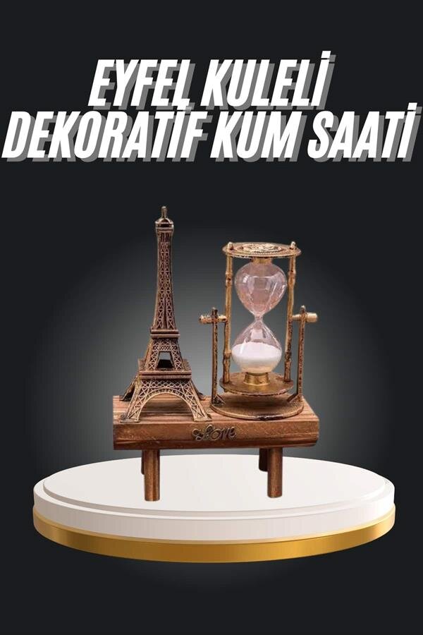 Eyfel Kuleli Kum Saati Dekoratif Hediyelik Eşya Retro Eyfel Kulesi 2 Eyfel Kuleli Kum Saati Dekoratif Hediyelik Eşya Retro Eyfel Kulesi - Görsel 2