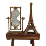 Paris Eyfel Kulesi Hediyelik Eyfel Retro Kum Saati Dekoratif Eşya