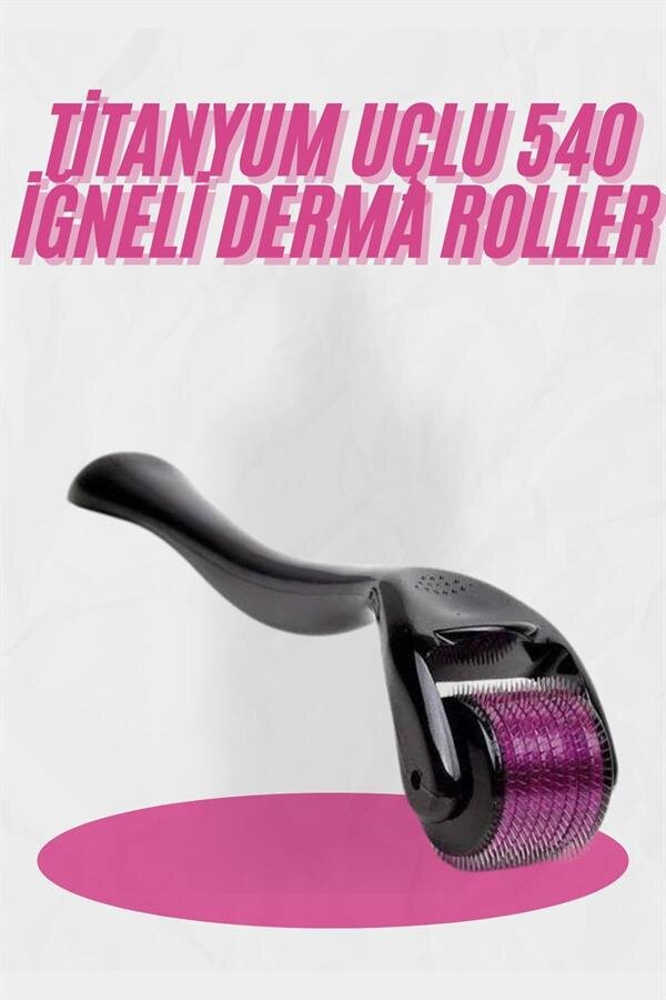 Dermaroller Titanyum 540 Iğneli 1 Mm Saç Kaş Sakal Serum Kullanıma Uygun 2 Dermaroller Titanyum 540 Iğneli 1 Mm Saç Kaş Sakal Serum Kullanıma Uygun - Görsel 2