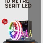 Su Geçirmez 10M Smart Şerit Led TV Arkası ve Oda Dekorasyonu İçin