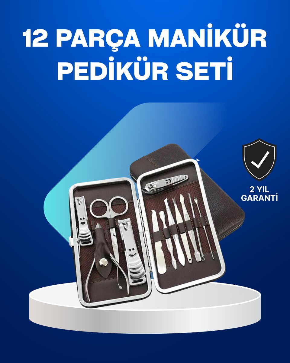 Tüm İhtiyaçlara Uygun Taşınabilir Manikür & Pedikür Seti 1 Tüm İhtiyaçlara Uygun Taşınabilir Manikür & Pedikür Seti