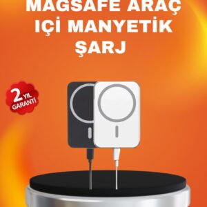 Akıllı Koruma Sistemli MagSafe Araç Tutucu iPhone 12/13/14 Uyumlu