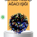 Dekoratif LED Çelenk Işık 8 Farklı Aydınlatma Modu