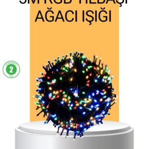 Dekoratif LED Çelenk Işık 8 Farklı Aydınlatma Modu