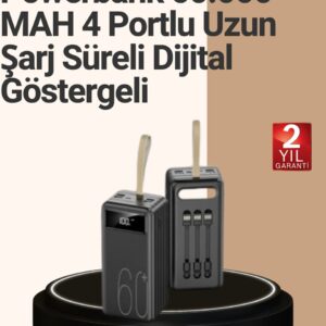 Haydiburaya 8 Güvenlik Korumalı Hızlı Şarj Özellikli Powerbank