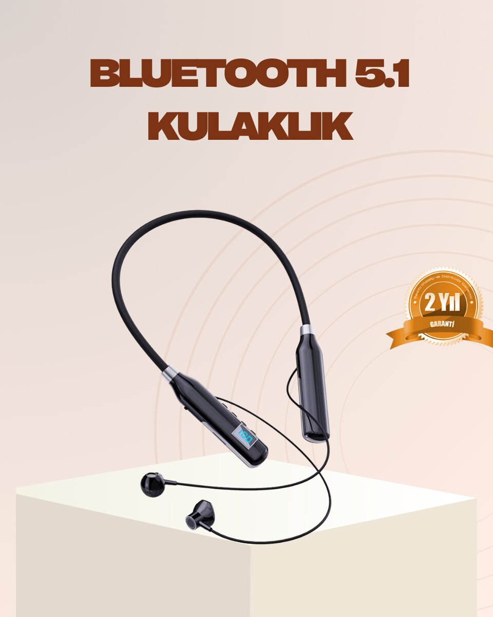 Bluetooth 5.1 Kablosuz Kulaklık – Net Ses ve Güçlü Bağlantı 1 Bluetooth 5.1 Kablosuz Kulaklık – Net Ses ve Güçlü Bağlantı