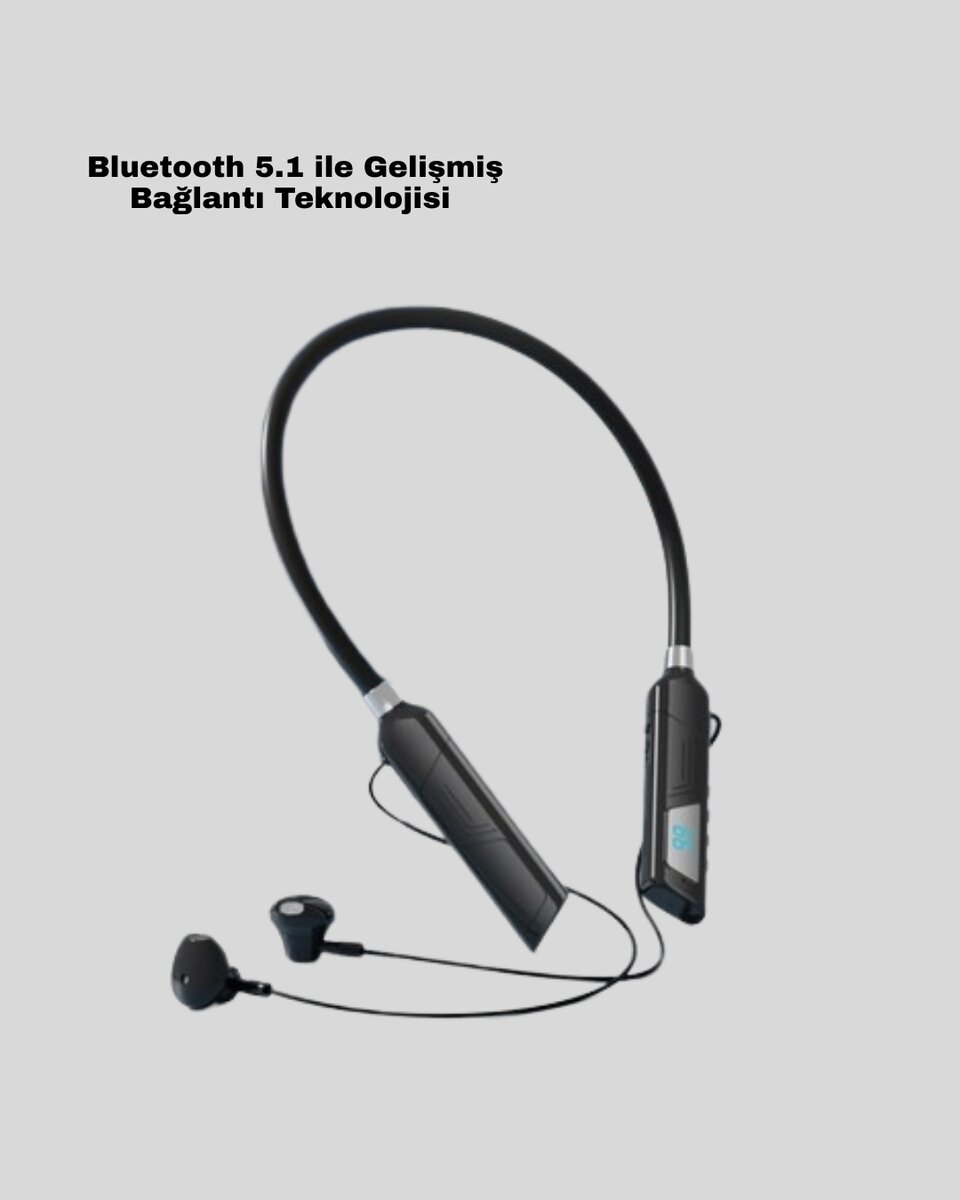 Bluetooth 5.1 Kablosuz Kulaklık – Net Ses ve Güçlü Bağlantı 4 Bluetooth 5.1 Kablosuz Kulaklık – Net Ses ve Güçlü Bağlantı - Görsel 4