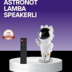 Dekoratif ve Fonksiyonel Astronot Projeksiyon Aydınlatma
