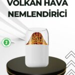 USB Şarjlı Volkanik Tasarımlı Buhar Makinesi