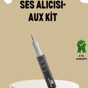 Mini Bluetooth Ses Adaptörü – Hoparlör Araç Radyosu ve Kulaklık İçin
