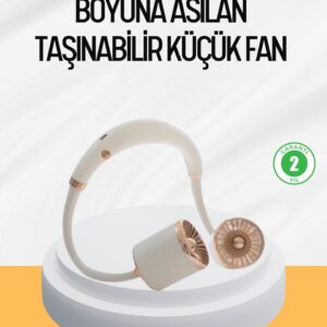 Haydiburaya 82 Katlanabilir Asılabilir Fan USB Şarjlı Hafif ve Sessiz Tasarım